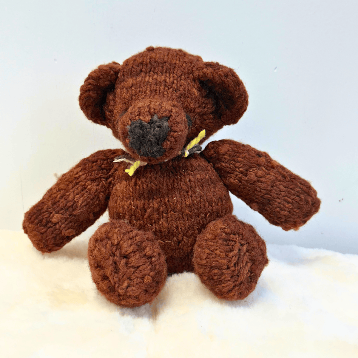 Baby Wool Knit Buddy | Bree the Brown Bear finn + emma