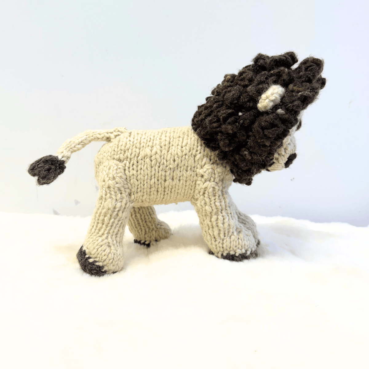 Baby Wool Knit Buddy | Chester the Lion finn + emma