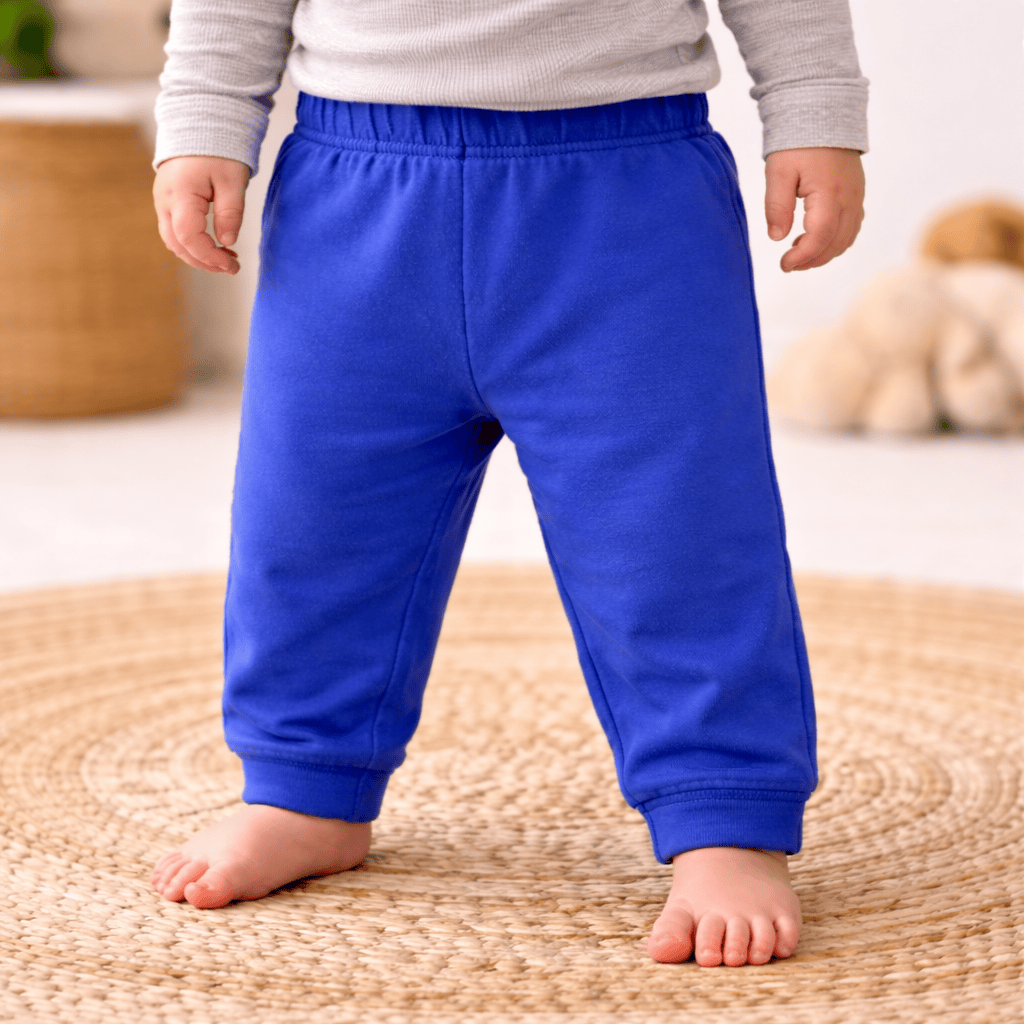 Baby comfy pant | royal blue finn + emma