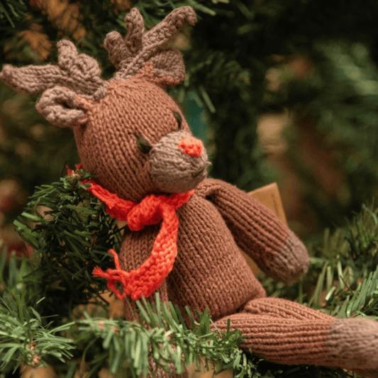 Baby Knit Buddy | Juniper the Reindeer finn + emma