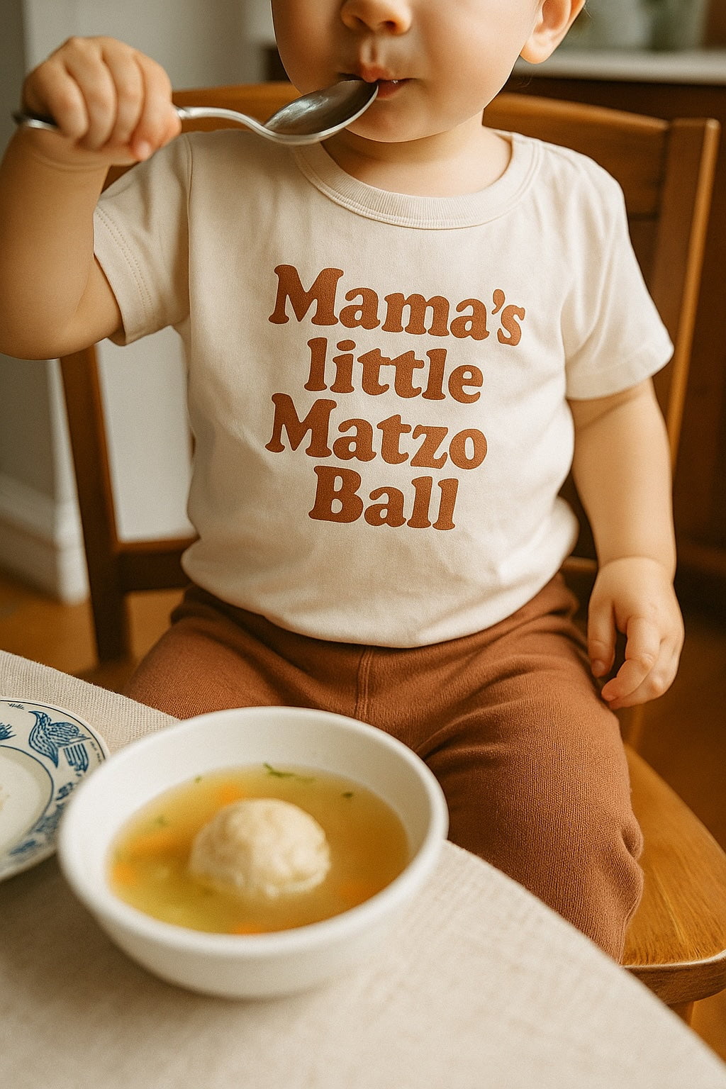 Baby graphic tee | matzo ball finn + emma