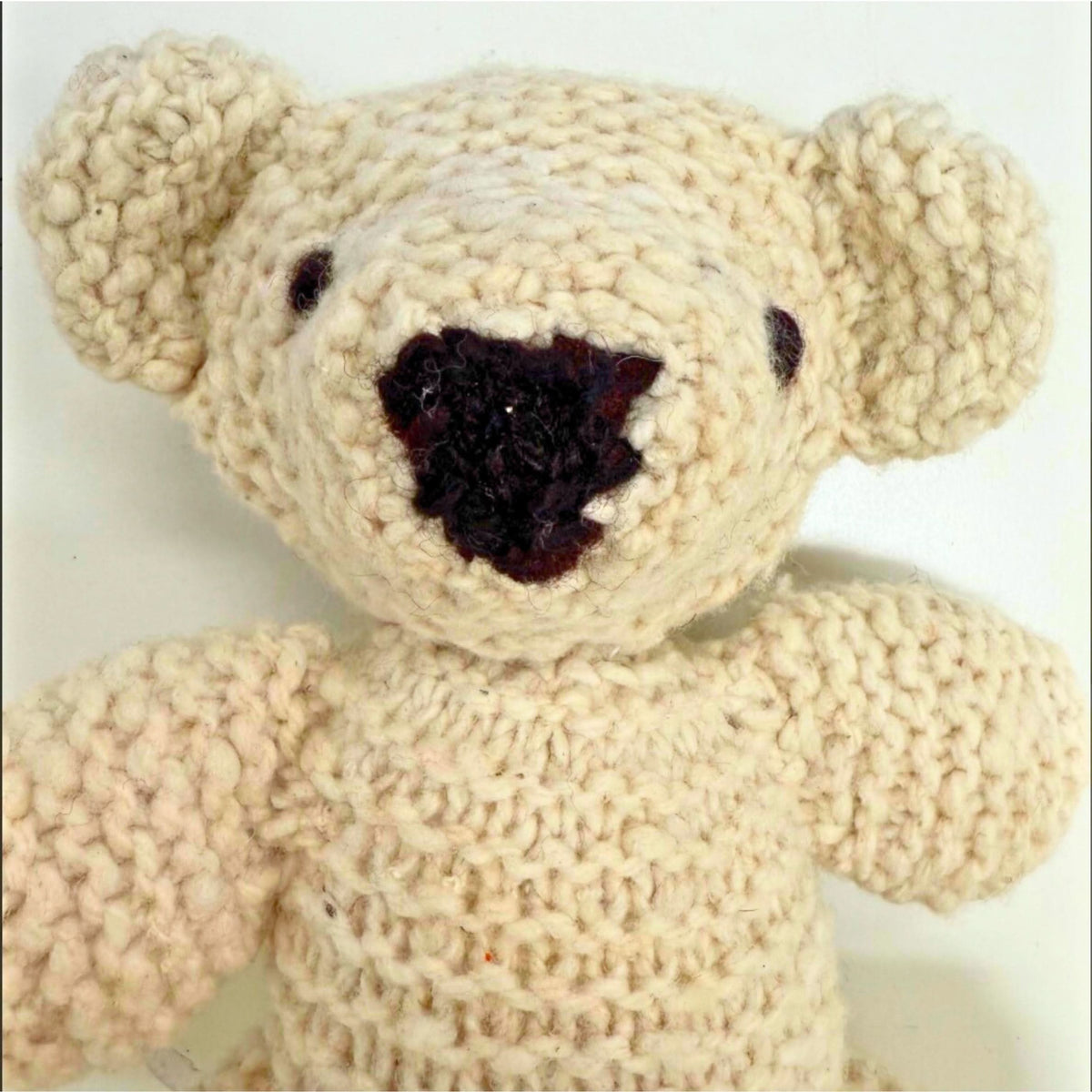 Baby Wool Knit Buddy | Vee the Cream Bear finn + emma