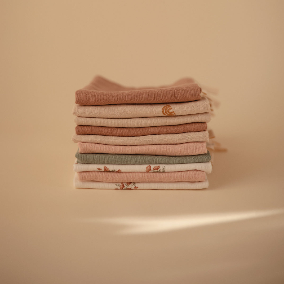 Baby Muslin Cotton Washcloth Mushie