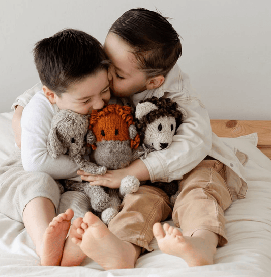 Baby Wool Knit Buddy | Lionel the Lion finn + emma