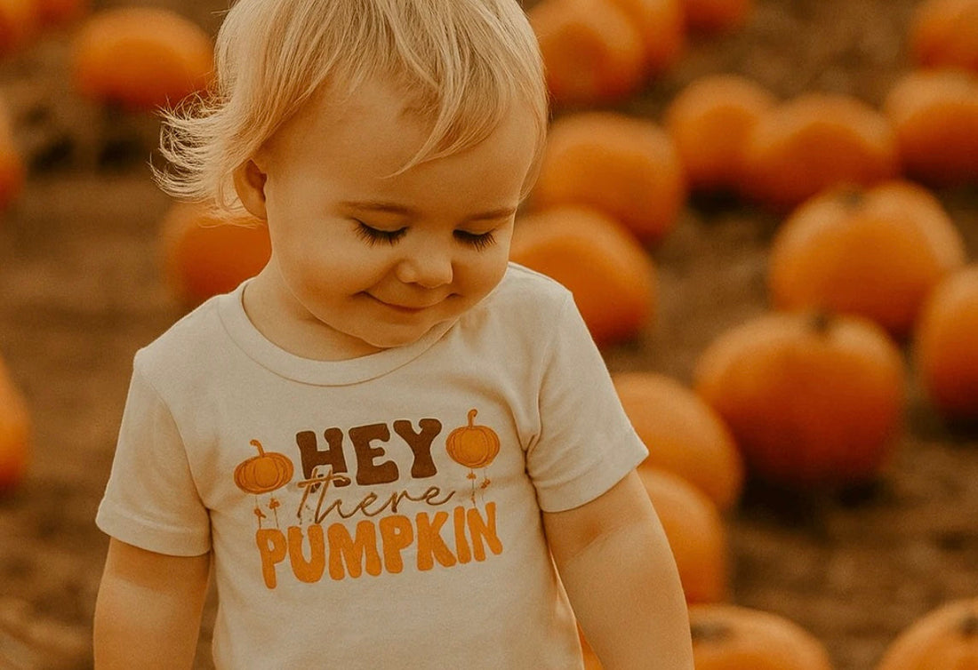 fall activity with baby and toddler