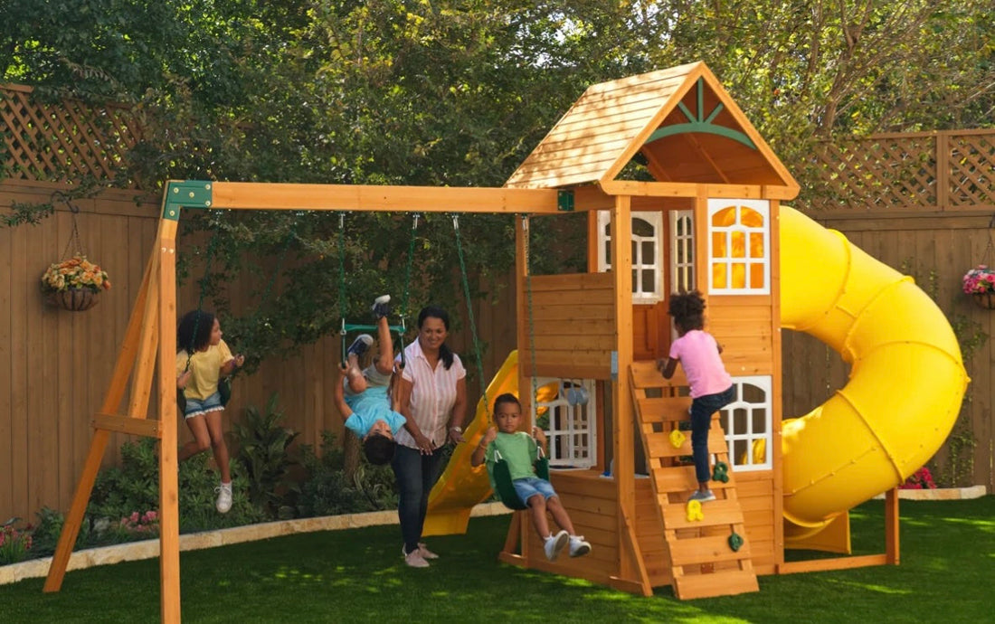 The best way to assemble and maintain swingsets in your garden