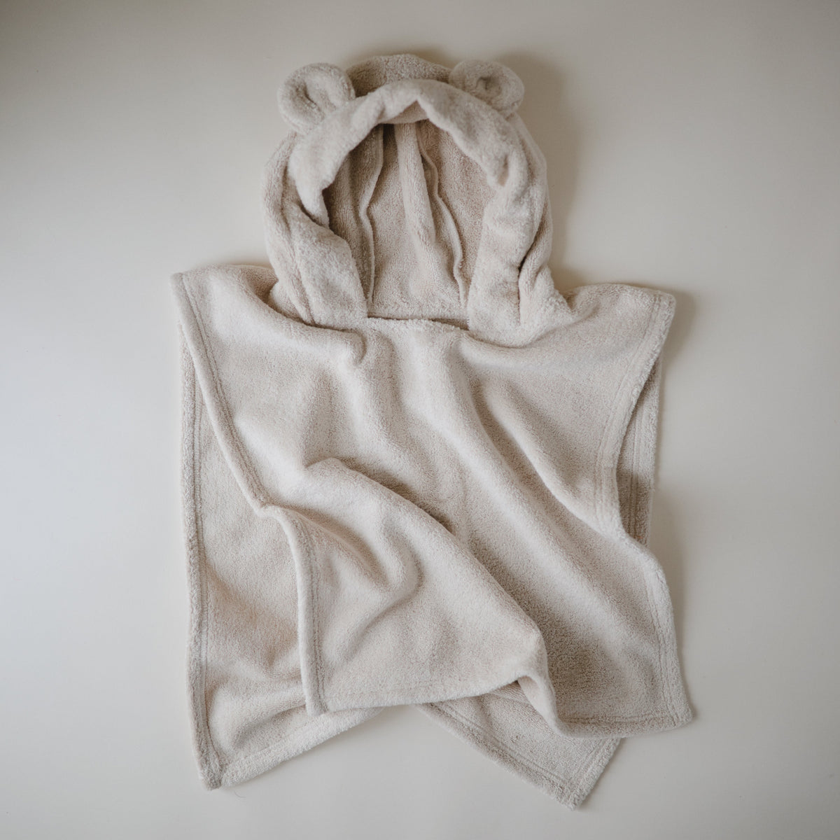 Baby Bear Poncho Towel Mushie