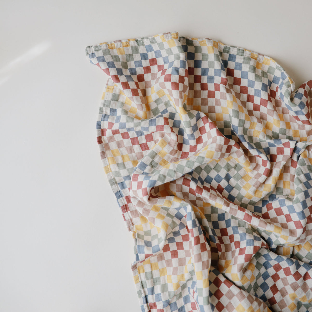 Baby Organic Cotton Muslin Swaddle Blanket Mushie