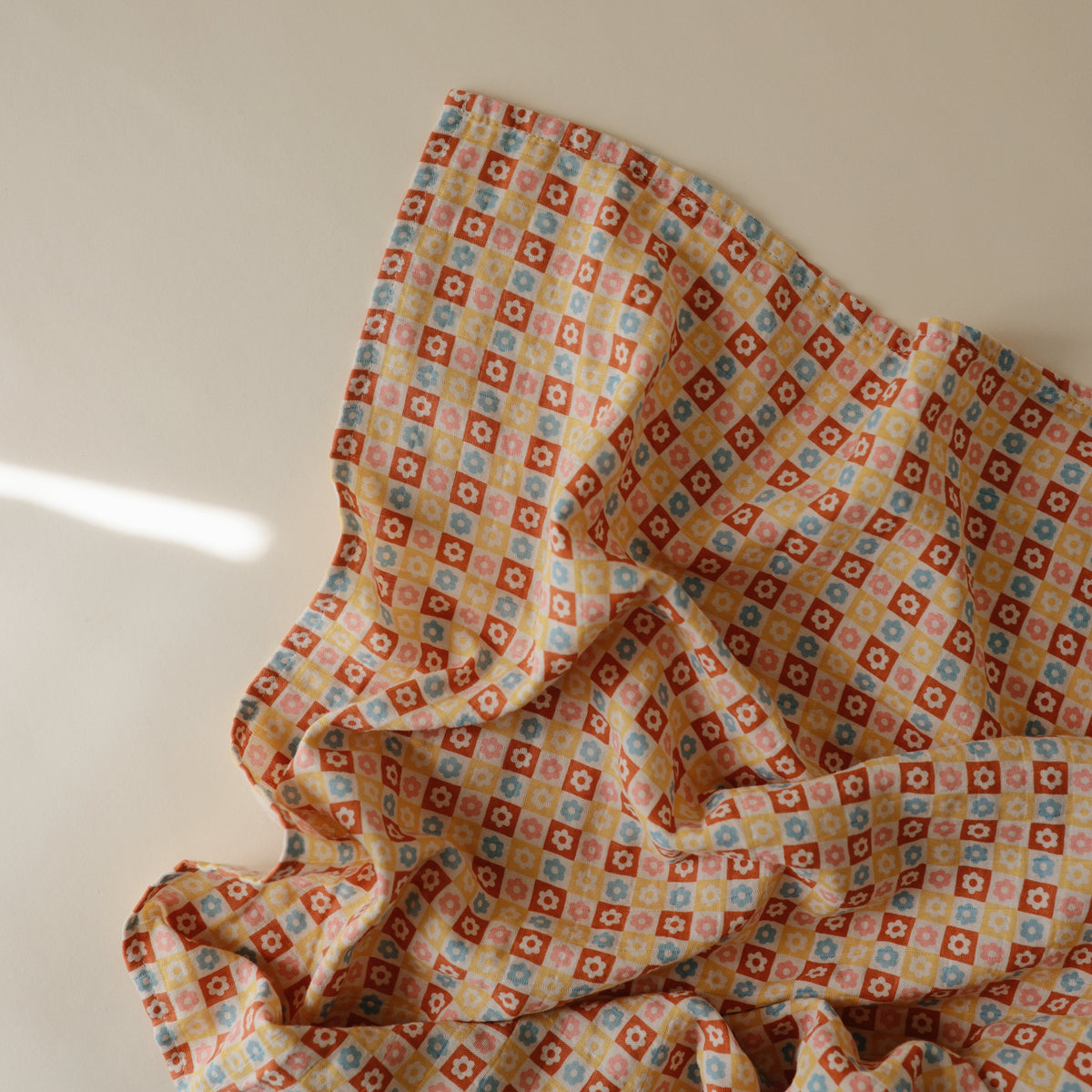 Baby Organic Cotton Muslin Swaddle Blanket Mushie