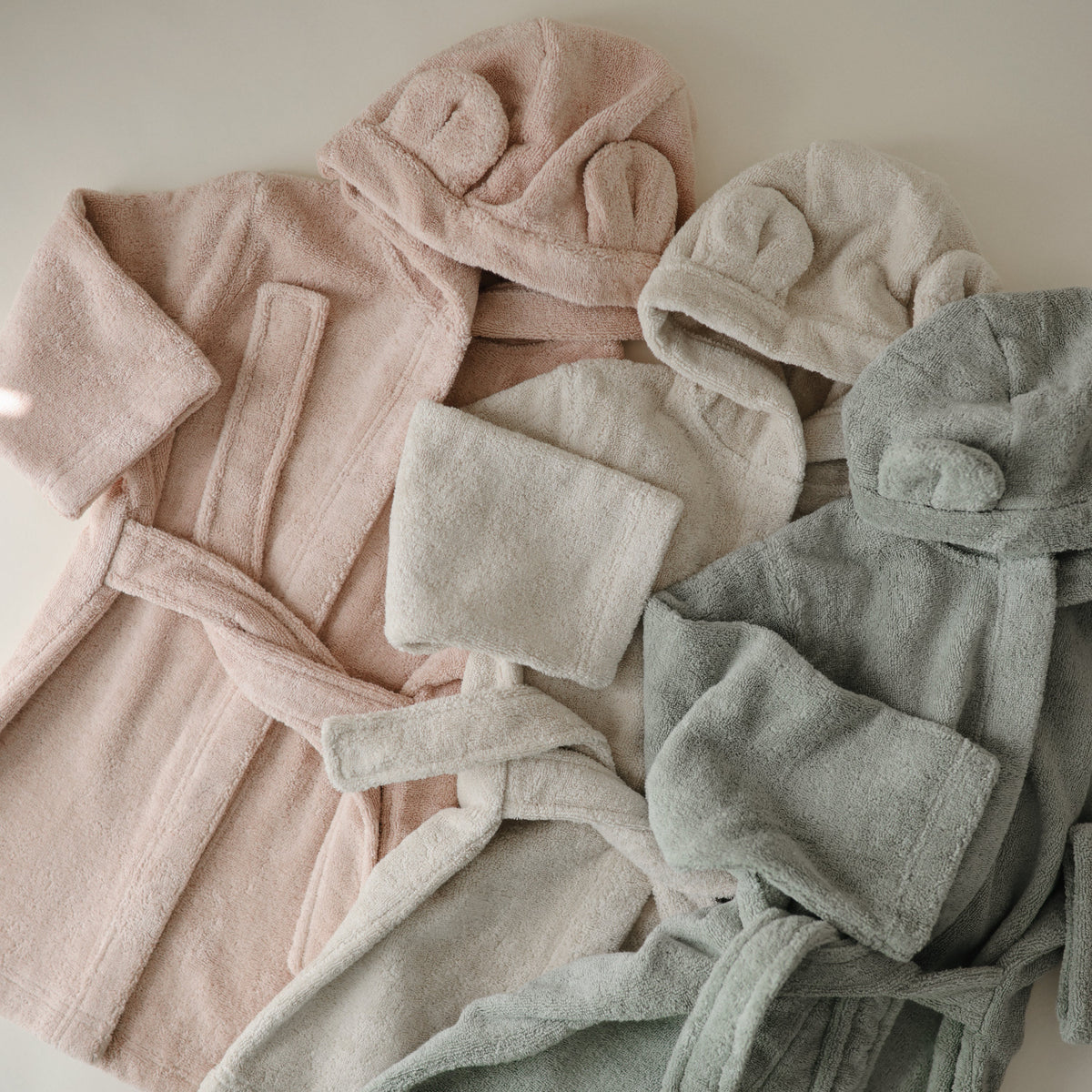 Baby Organic Toddler Bear Robe Mushie