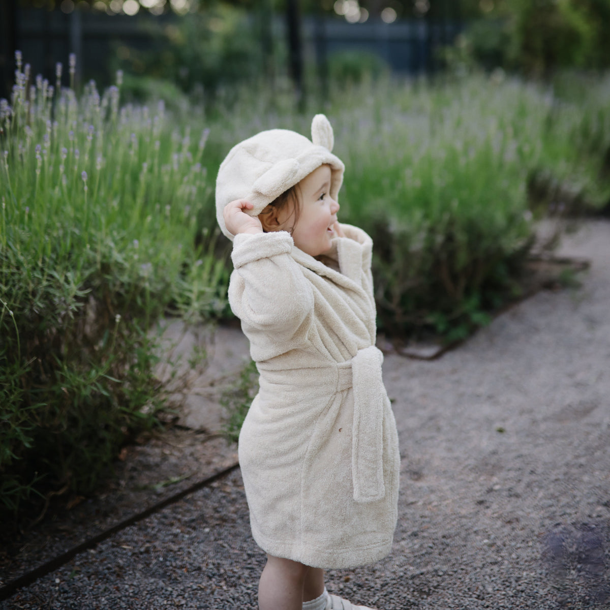 Baby Organic Toddler Bear Robe Mushie