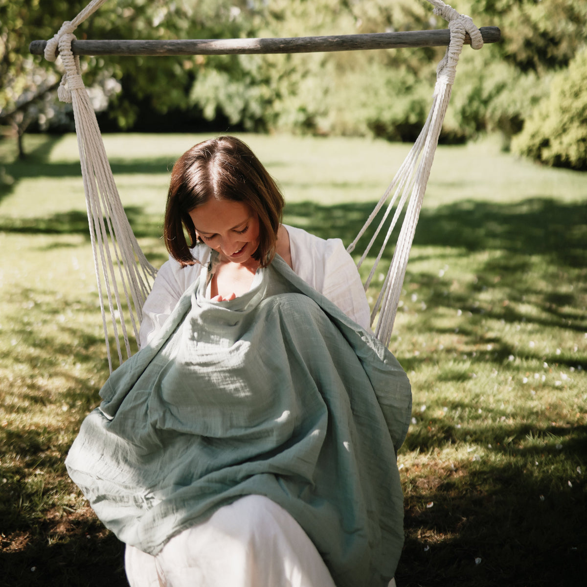 Baby Organic Muslin Nursing Cover Mushie