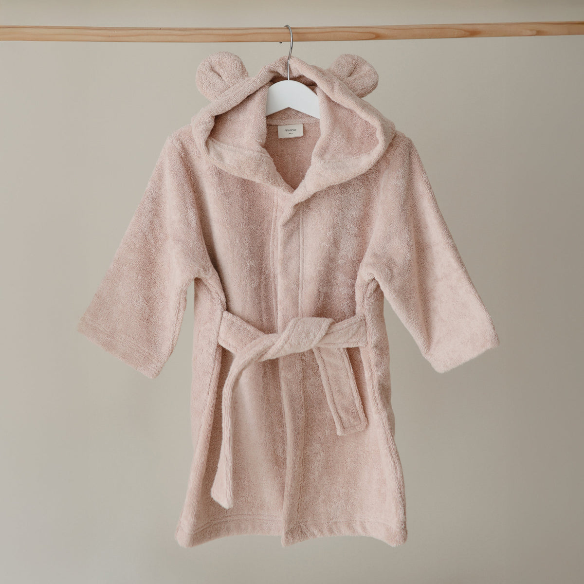 Baby Organic Toddler Bear Robe Mushie