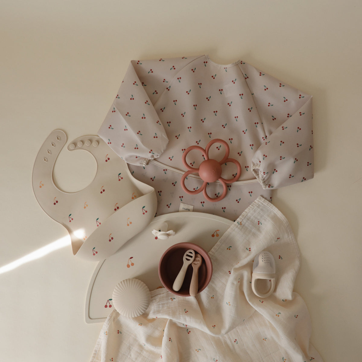 Baby Organic Cotton Muslin Swaddle Blanket Mushie
