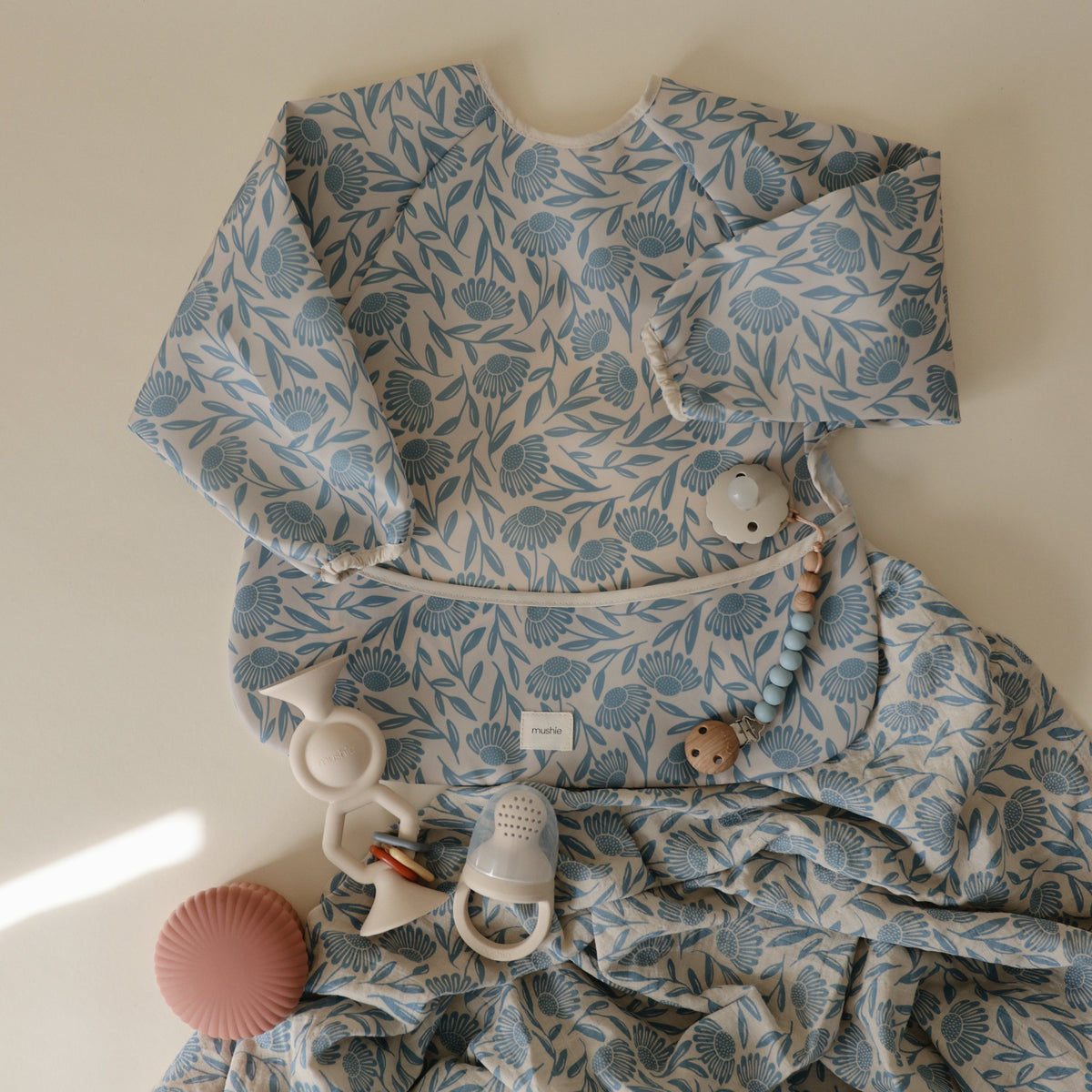 Baby Organic Cotton Muslin Swaddle Blanket Mushie