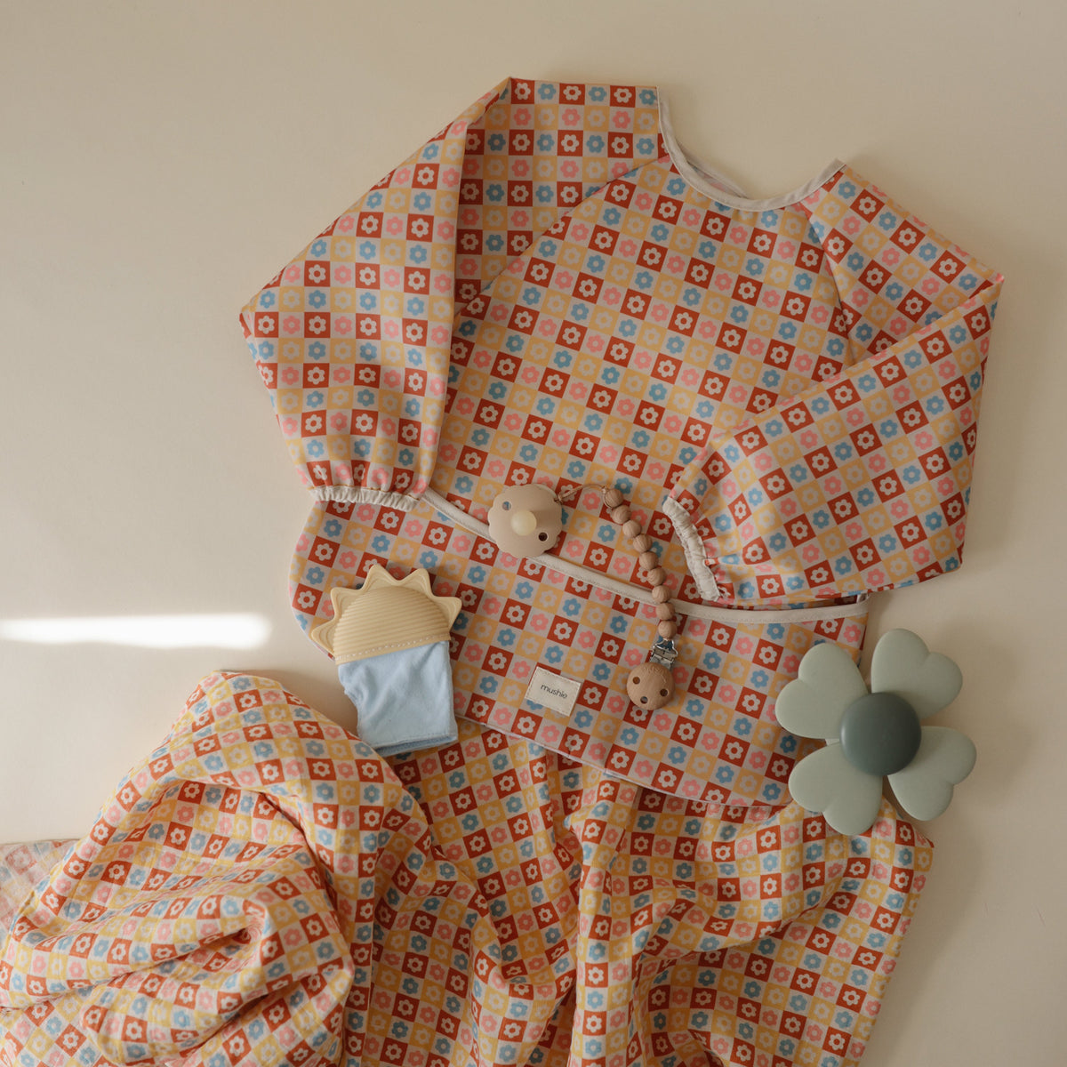 Baby Organic Cotton Muslin Swaddle Blanket Mushie
