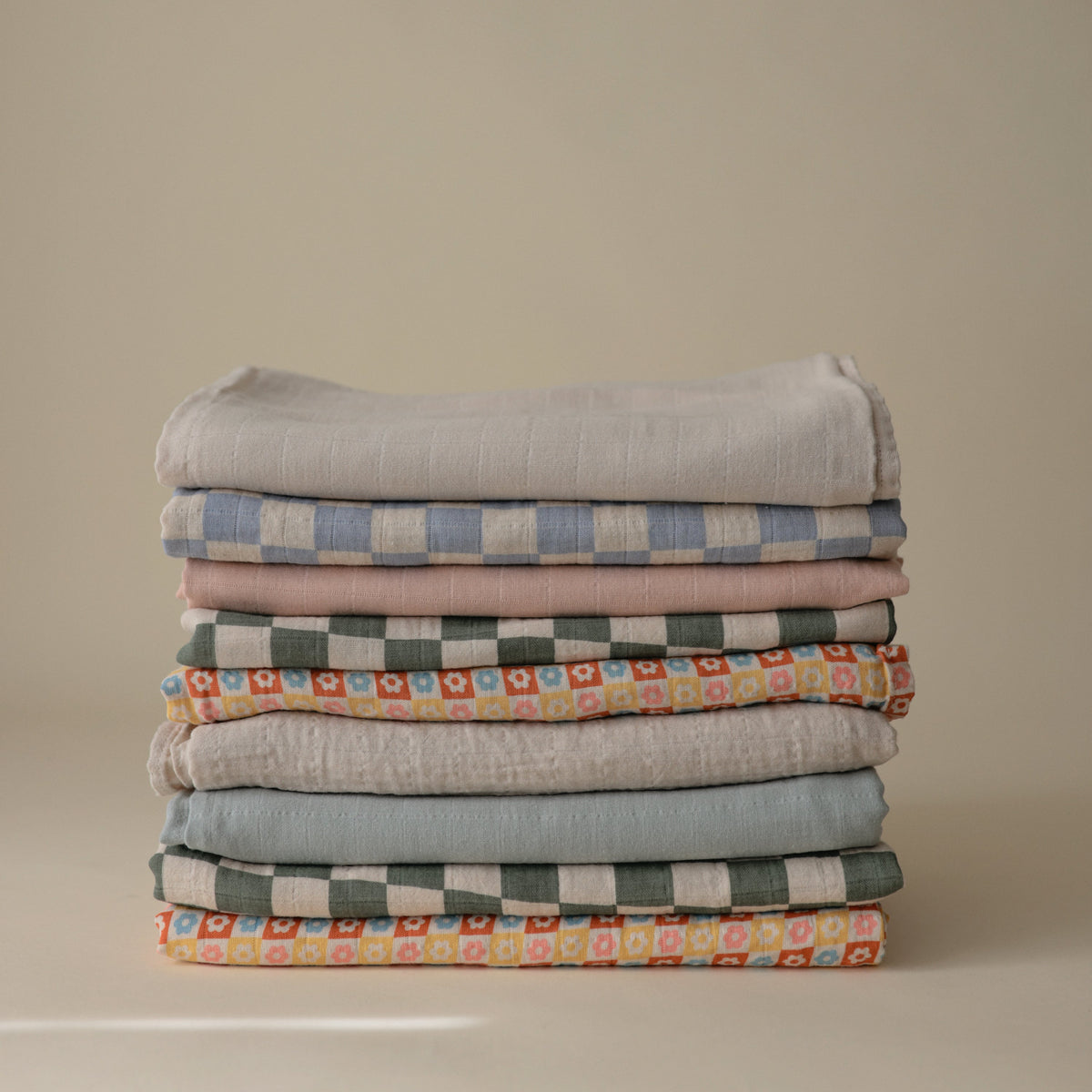 Baby Organic Cotton Muslin Swaddle Blanket Mushie
