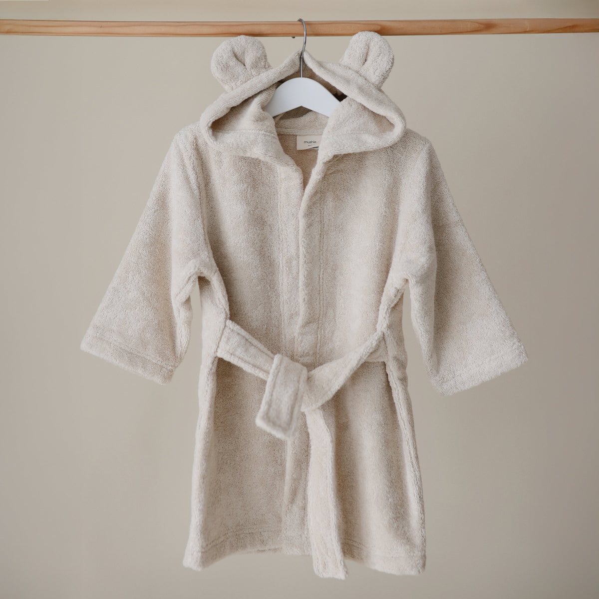 Baby Organic Toddler Bear Robe Mushie