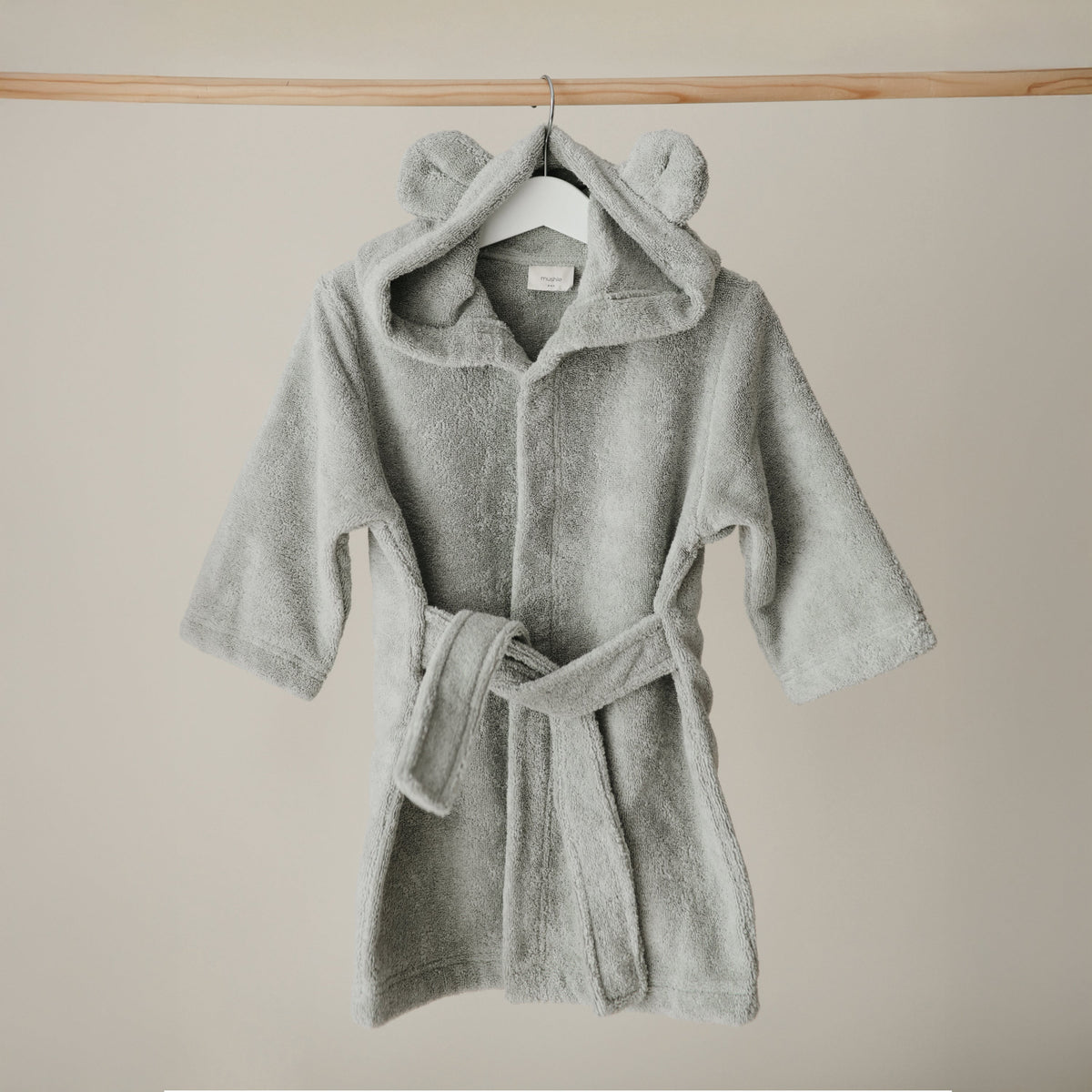 Baby Organic Toddler Bear Robe Mushie