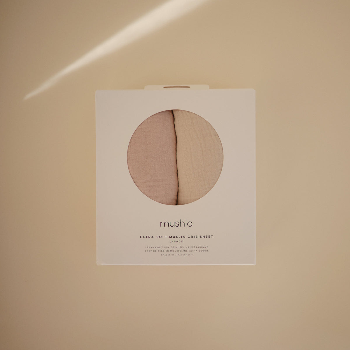 Baby Extra Soft Muslin Crib Sheet - 2 Pack Mushie