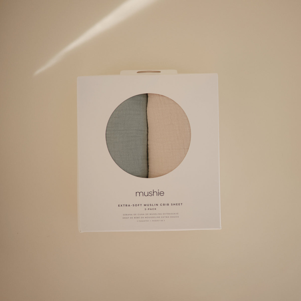 Baby Extra Soft Muslin Crib Sheet - 2 Pack Mushie