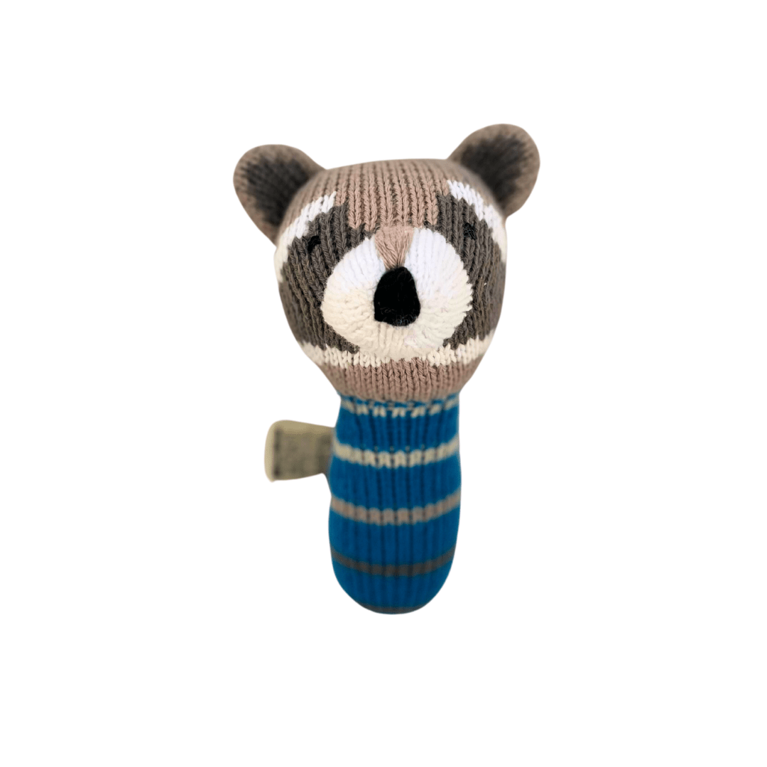 Baby mini rattle | ramsay the raccoon finn + emma