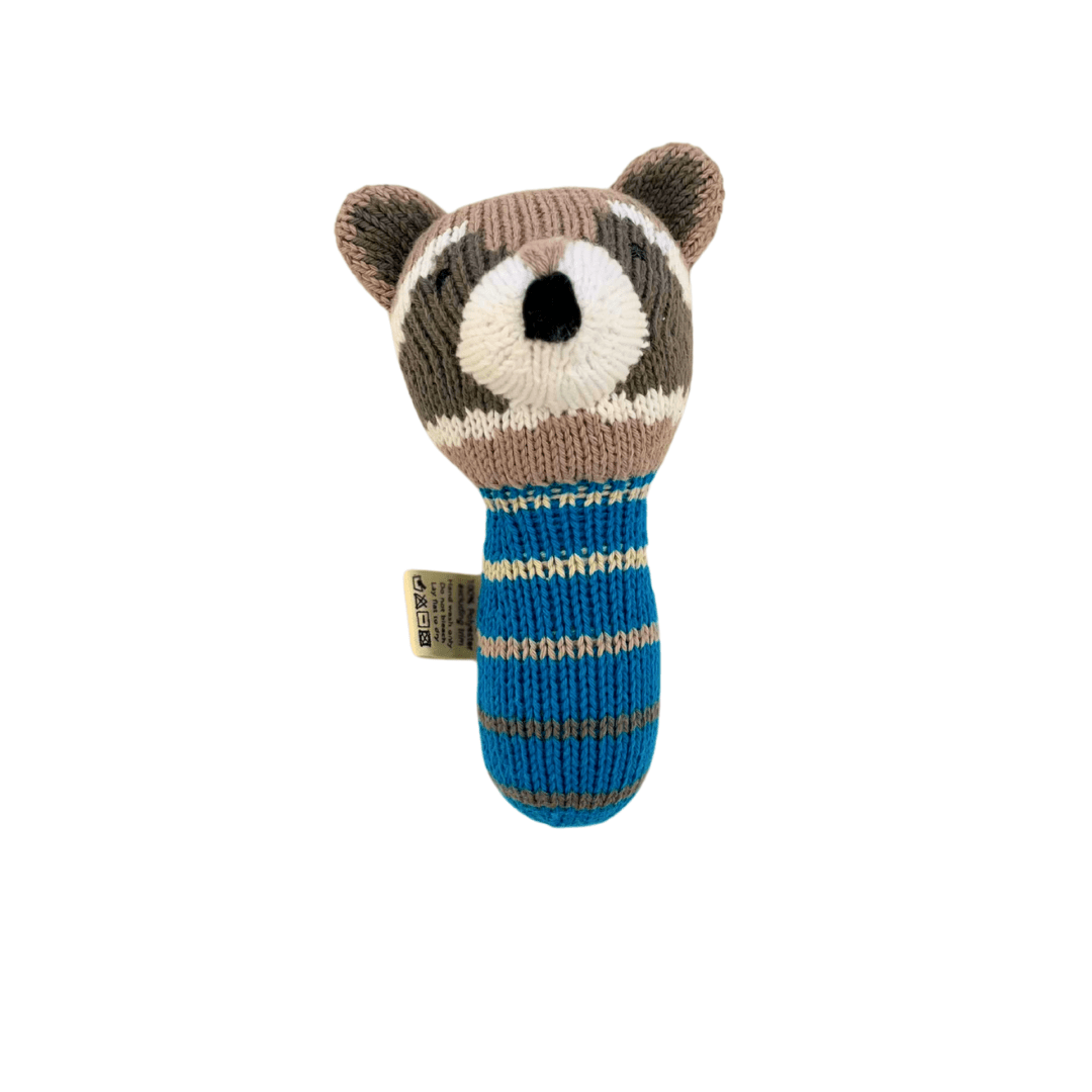 Baby mini rattle | ramsay the raccoon finn + emma