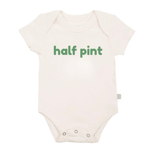 Baby graphic bodysuit | half pint finn + emma