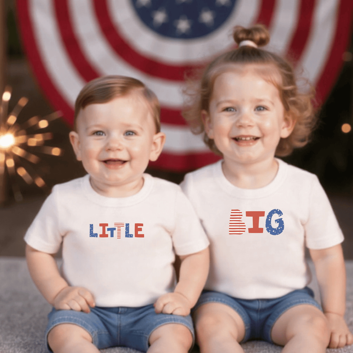 Baby graphic bodysuit | little Finn + Emma