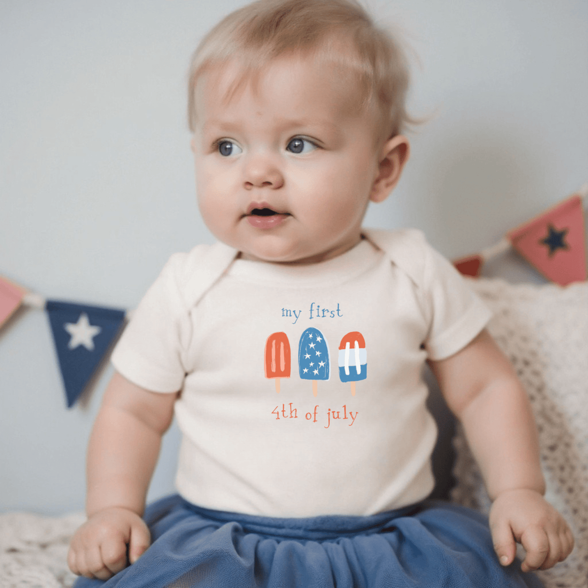 Baby graphic bodysuit | popsicles finn + emma