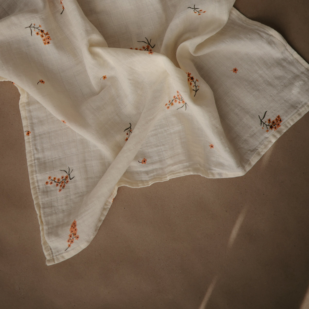 Baby Organic Cotton Muslin Cloths 3-Pack Mushie