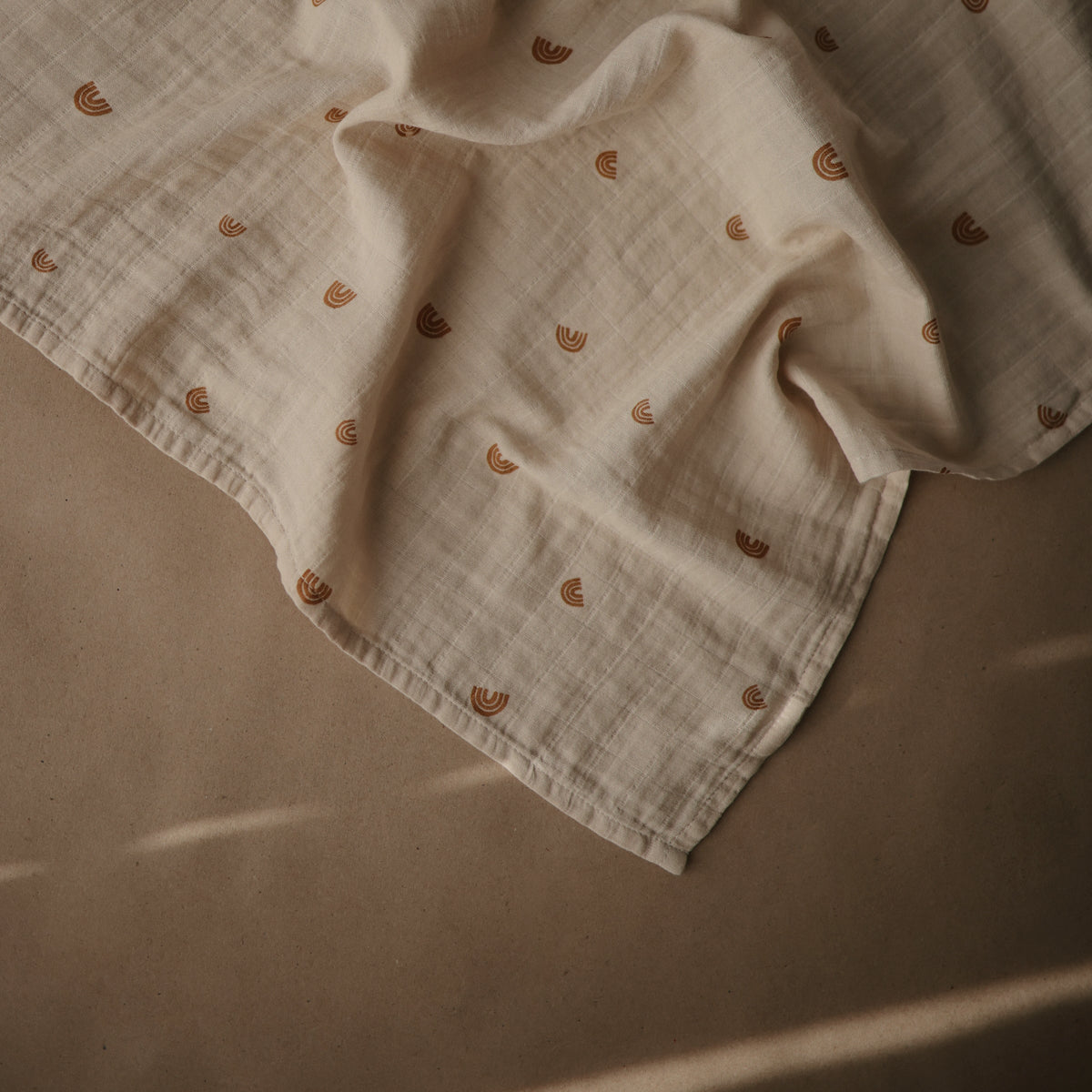 Baby Organic Cotton Muslin Cloths 3-Pack Mushie