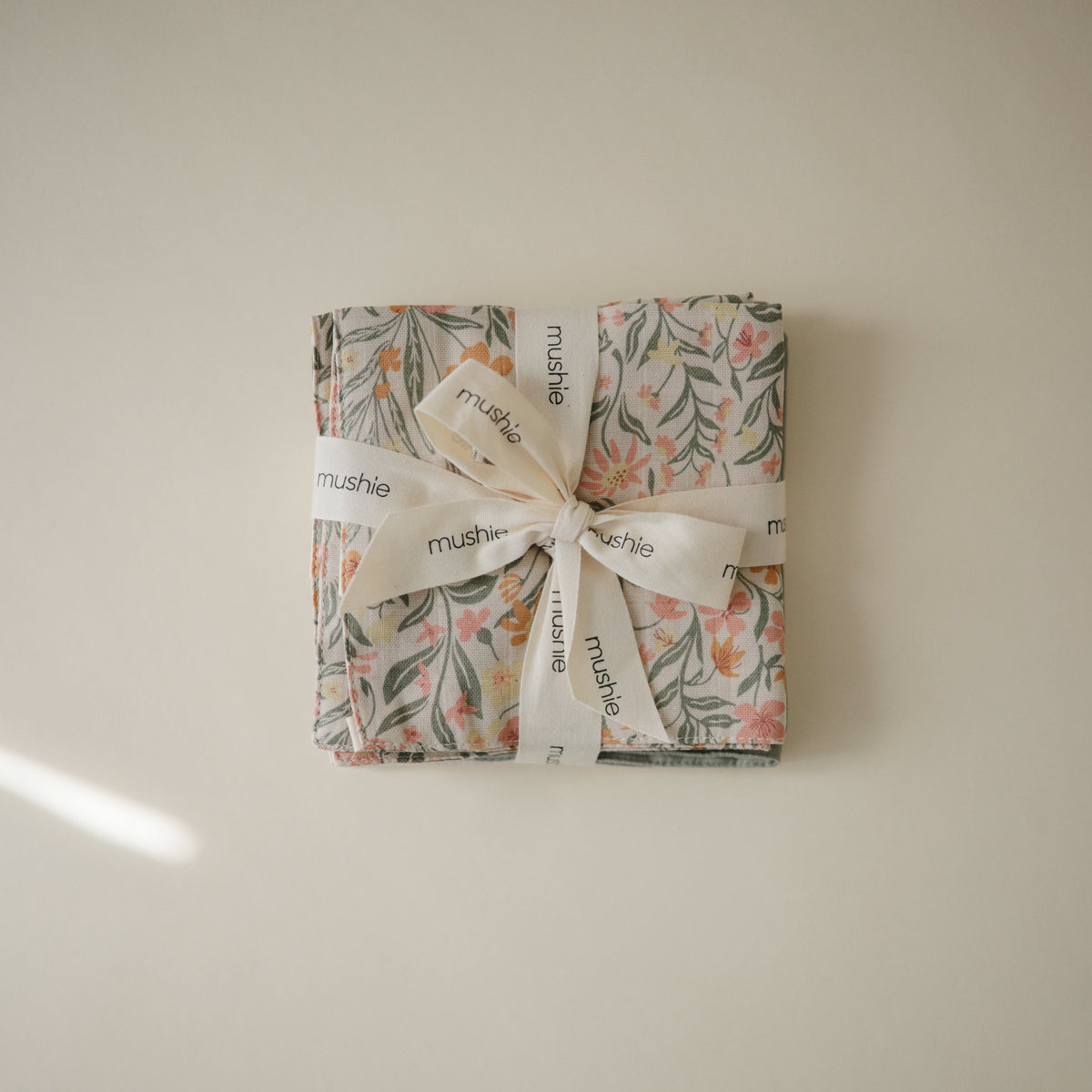 Baby Muslin Cotton Washcloth Mushie