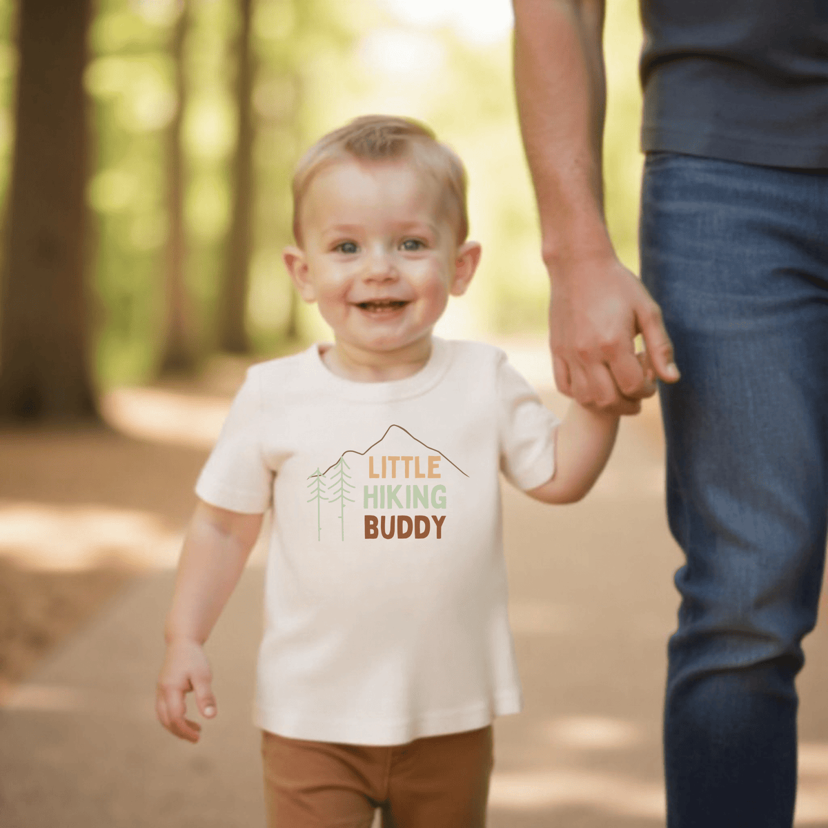 Baby graphic tee | Hiking Buddy finn + emma