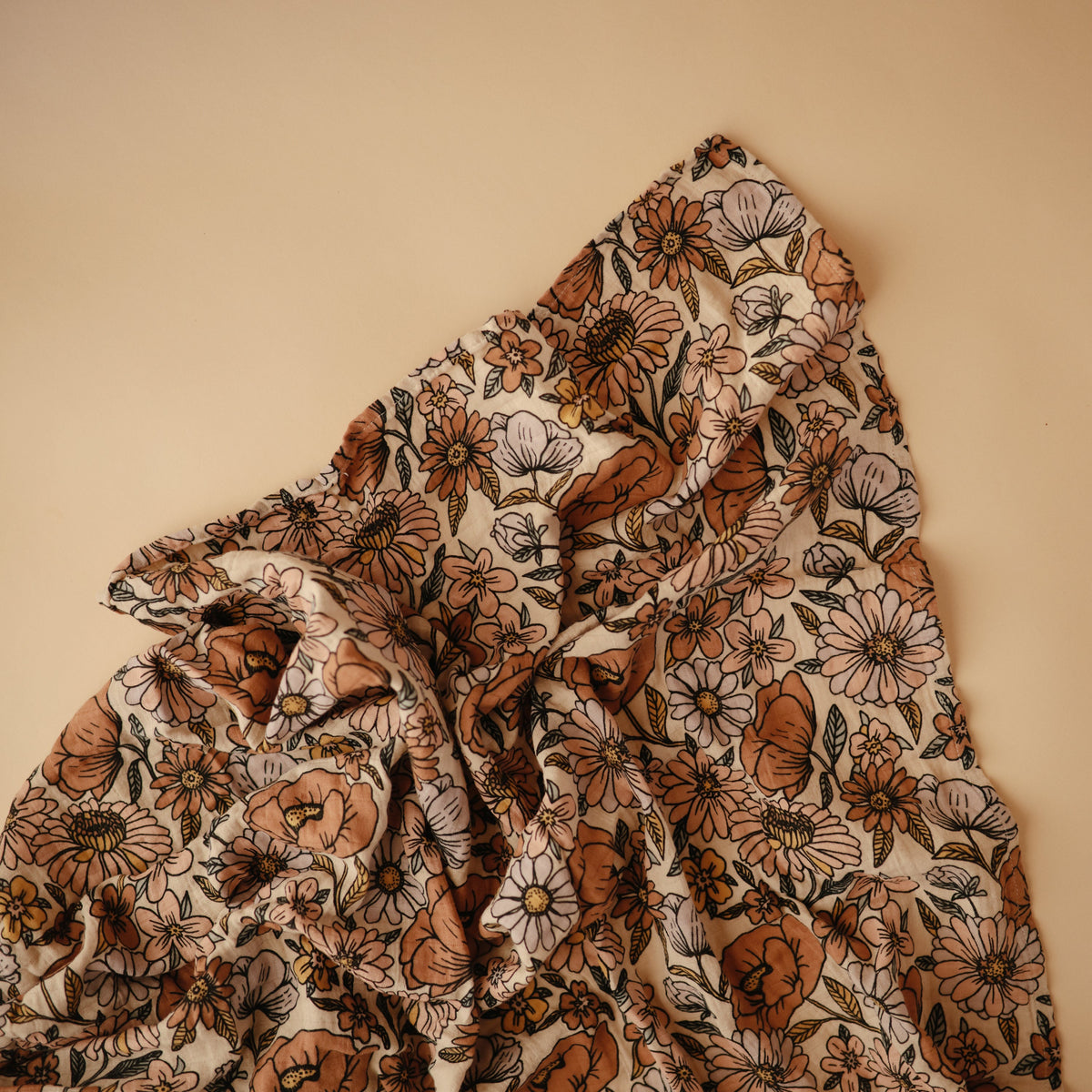 Baby Organic Cotton Muslin Swaddle Blanket Mushie
