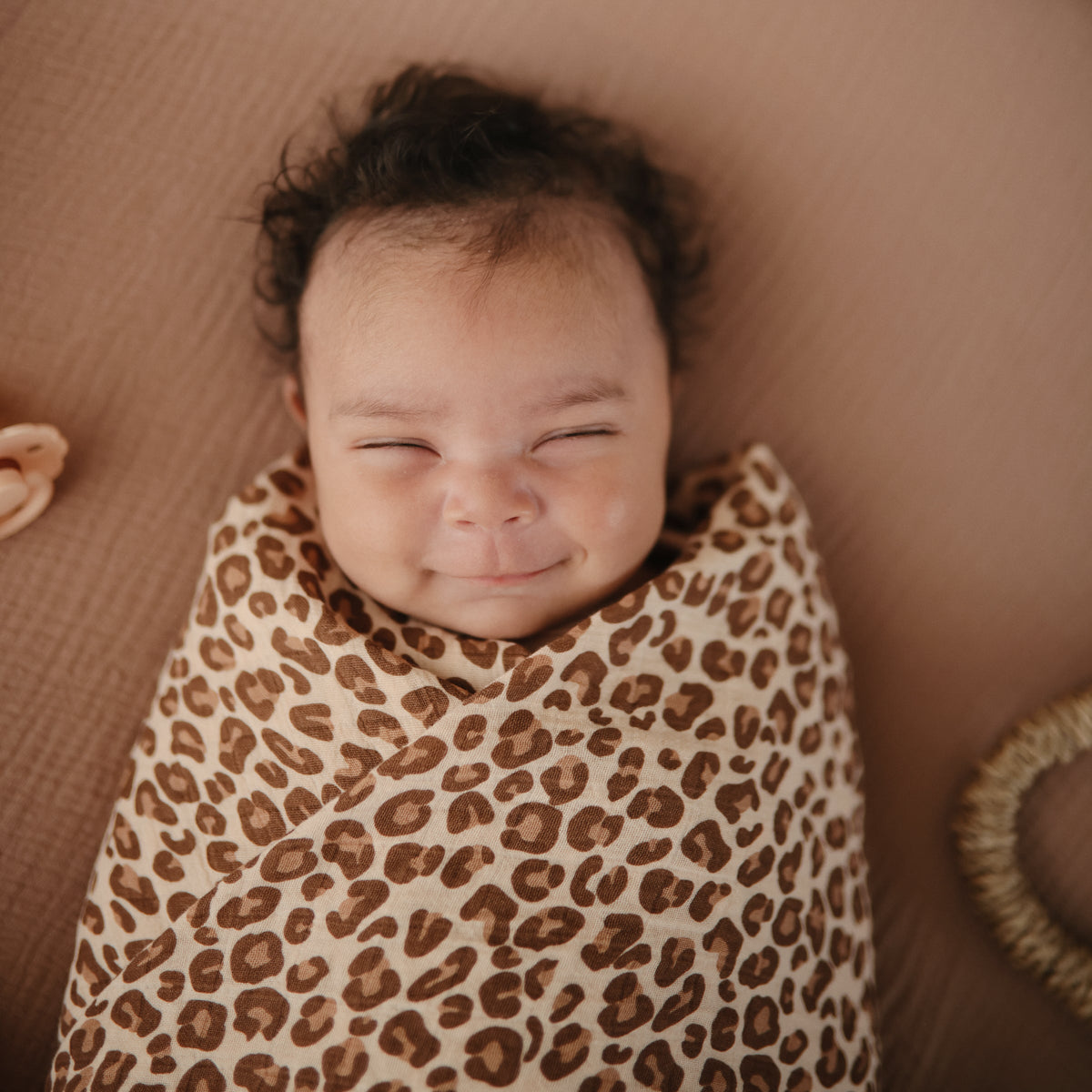 Baby Organic Cotton Muslin Swaddle Blanket Mushie