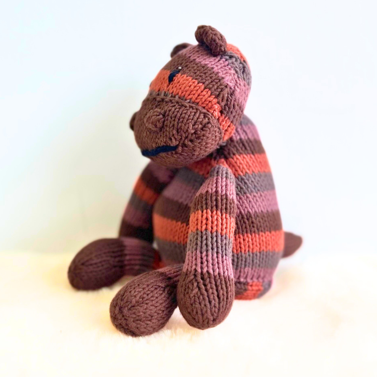 Baby Knit Buddy  | Humphrey the Hippo finn + emma