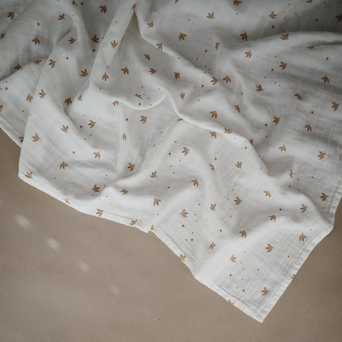 Baby Organic Cotton Muslin Swaddle Blanket Mushie