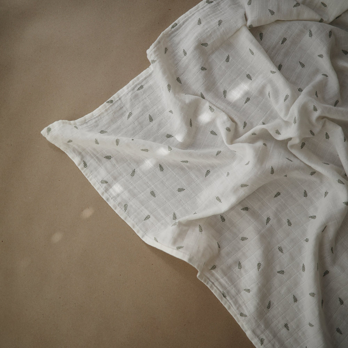 Baby Organic Cotton Muslin Swaddle Blanket Mushie