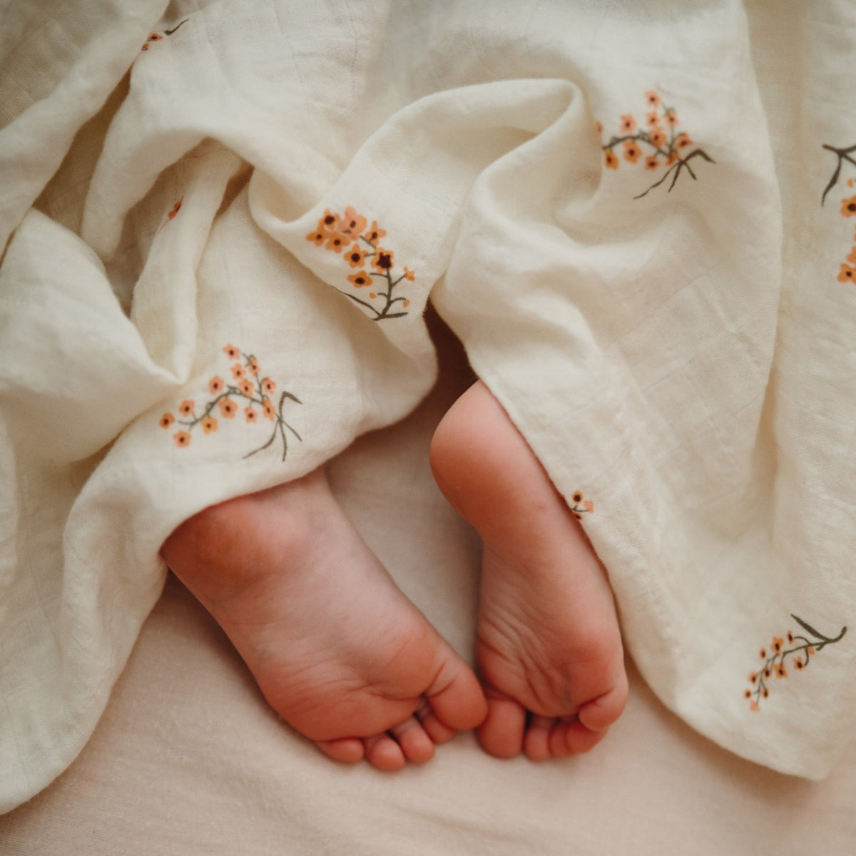 Baby Organic Cotton Muslin Swaddle Blanket Mushie