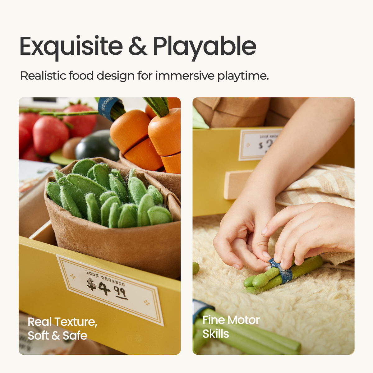 Baby Tiny Land® Organic Play Food Collection Tiny Land INC
