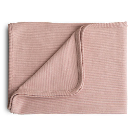 Baby Ribbed Baby Blanket Mushie
