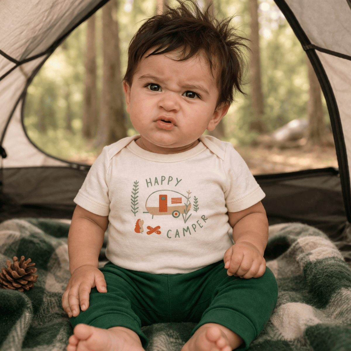 Baby gift set | happy camper 2pc finn + emma