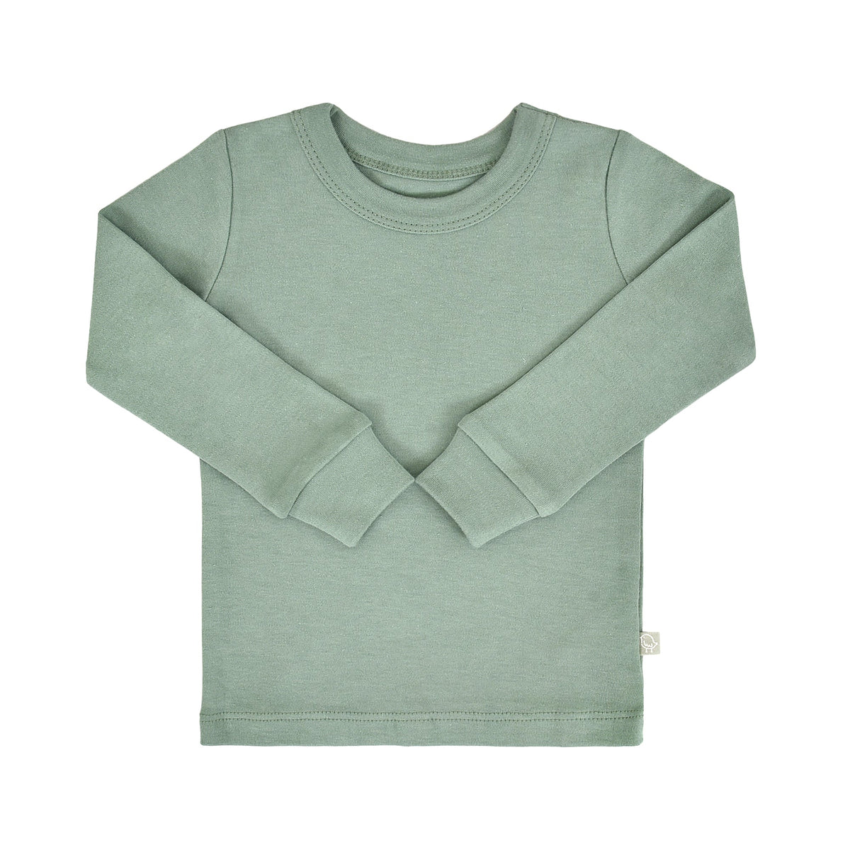 Baby baby pajamas | Basil Green finn + emma