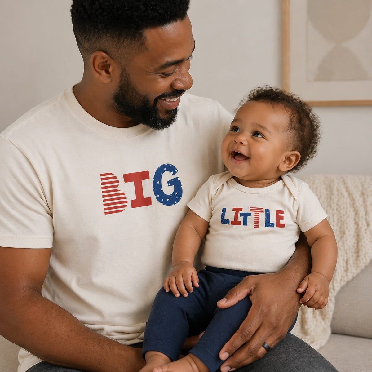 Baby adult graphic tee | big finn + emma