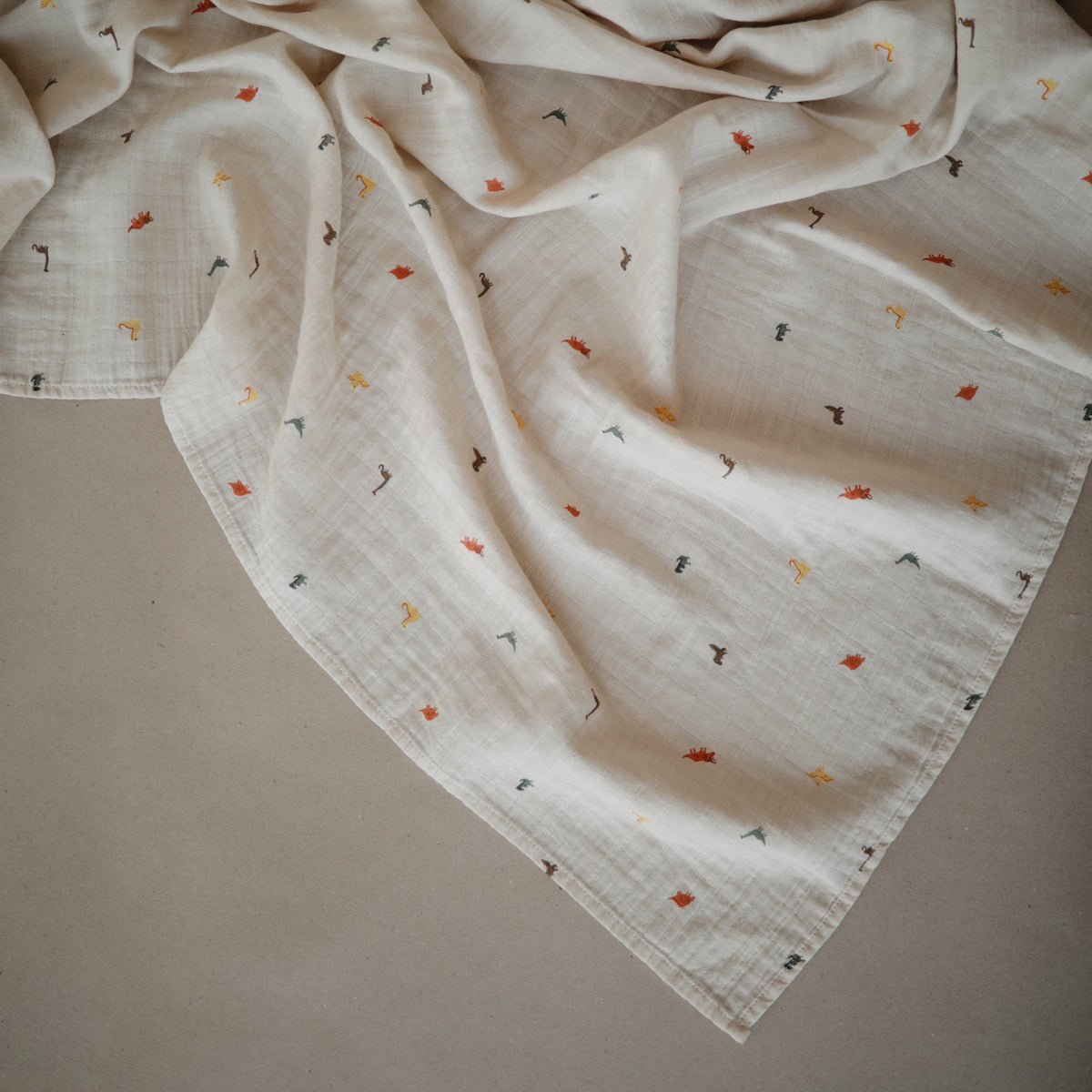 Baby Organic Cotton Muslin Swaddle Blanket Mushie