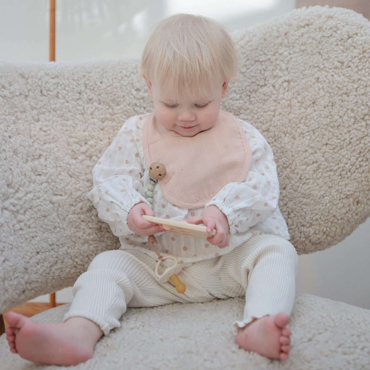 Baby Muslin Bib Mushie
