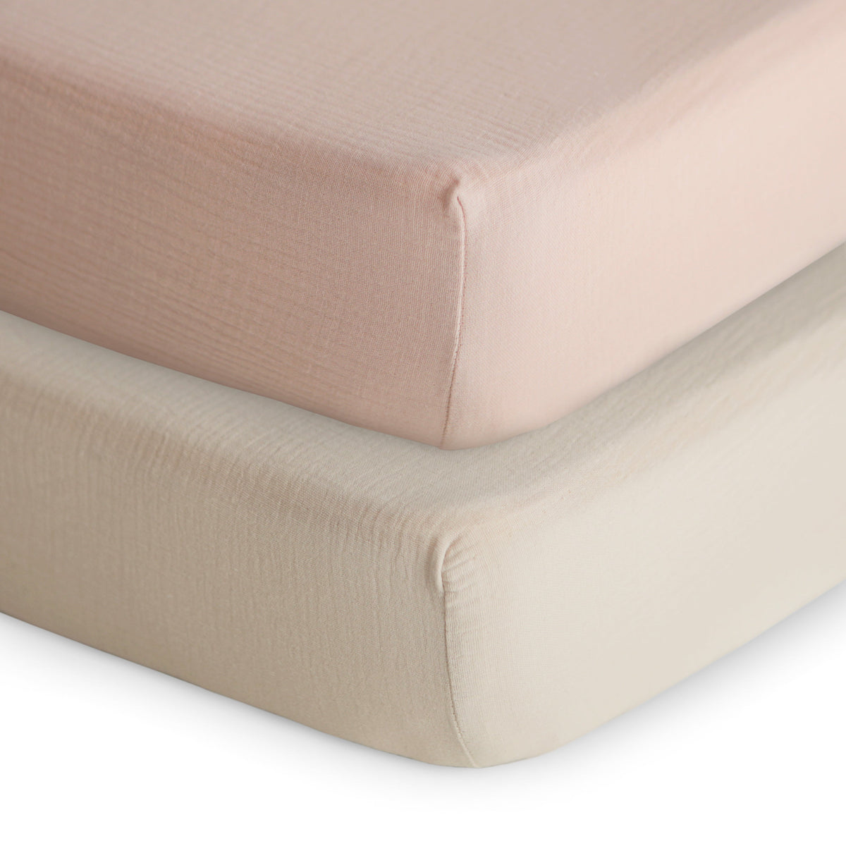 Baby Extra Soft Muslin Crib Sheet - 2 Pack Mushie