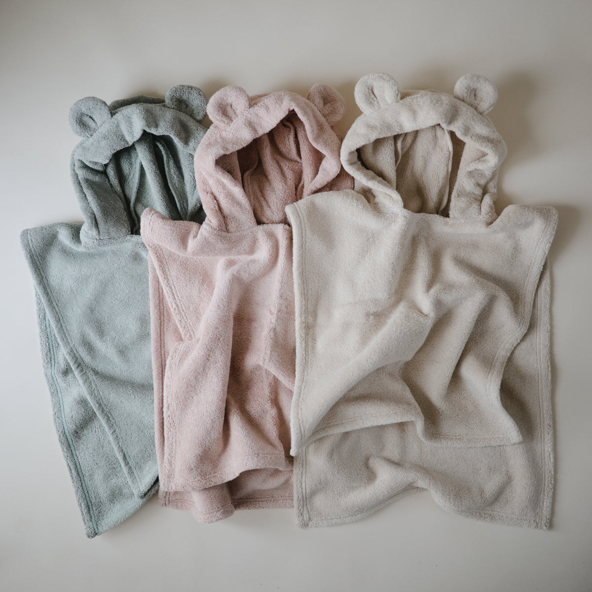 Baby Bear Poncho Towel Mushie