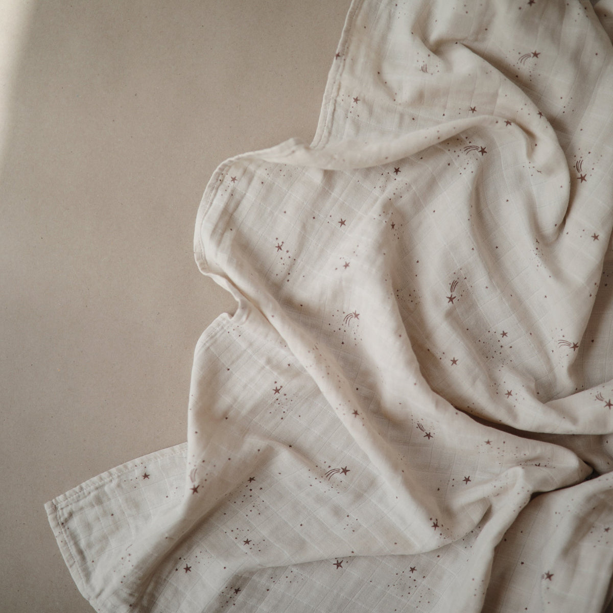Baby Organic Cotton Muslin Swaddle Blanket Mushie